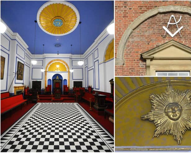 Inside Sunderland's historic Phoenix Lodge in the East End