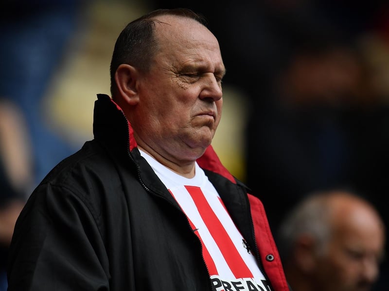 Sunderland fans at Preston North end as the Black Cats lost 2-1 at Deepdale in the Championship.
