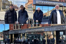 Customers have been queuing to get into J.D Wetherspoon The Cooper Rose new beer garden in Sunderland