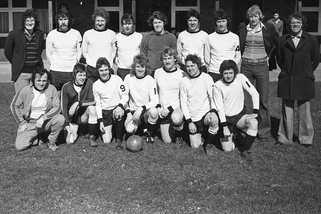 A toast to the Vaux United FC team pictured in April 1977.