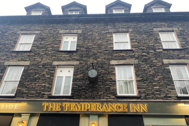 The Temperance Inn is a new addition to Ambleside