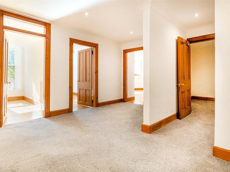Garden level apartment - Hall.