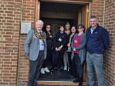 Mayor of Seaham, Councillor Milford Lingard, helps open Seaham's newest community hub Wellness Works Community Hub CIC, based at the old Methodist Church on Tempest Road.