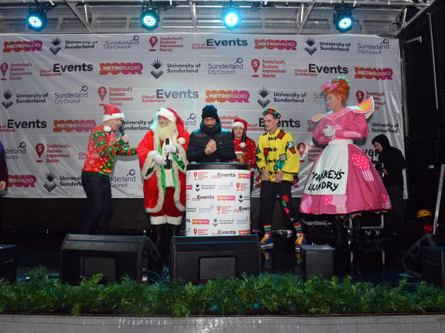 The event is held every year ahead of Christmas.