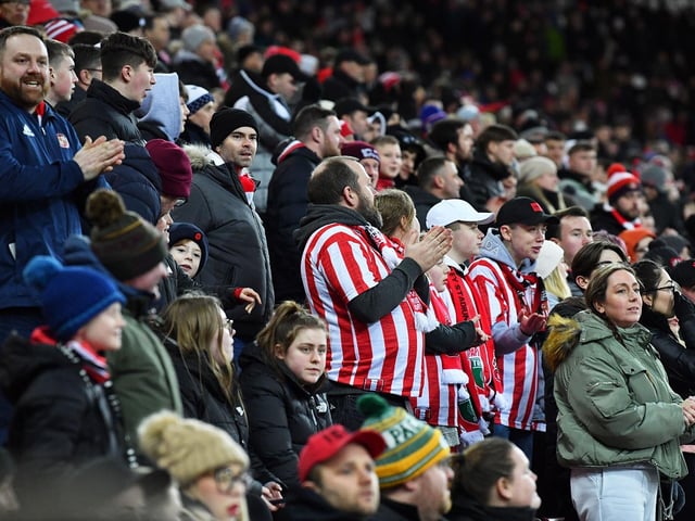 This is where Sunderland's attendances this season rank across the country (Picture by FRANK REID)