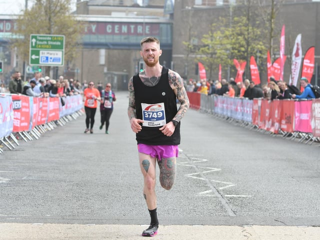 3rd place in the Sunderland City Runs 2023 half marathon, Liam Walshaw