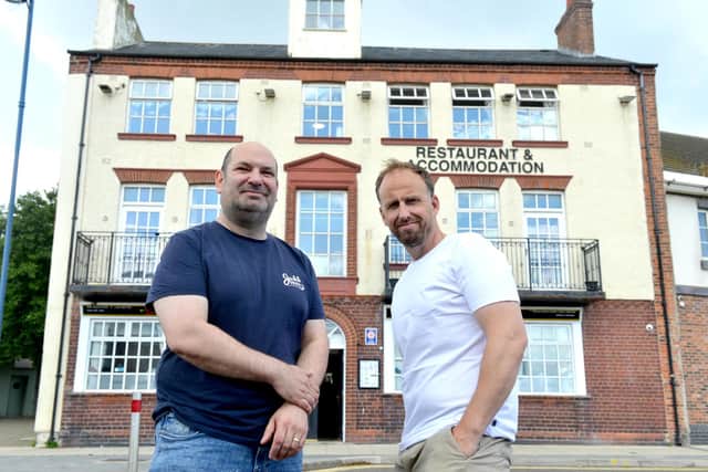 The new Londonderry Bar and Accomodation owners Gavin Hardy and Andy Smith in Seaham.