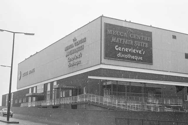 The Mecca Centre, formerly known as the Locarno, in 1979.