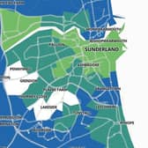 These are the areas of Sunderland with the lowest Covid-19 infections.