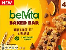 The ultimate snack for going back to school, belVita Baked Bar Dark Chocolate & Orange.