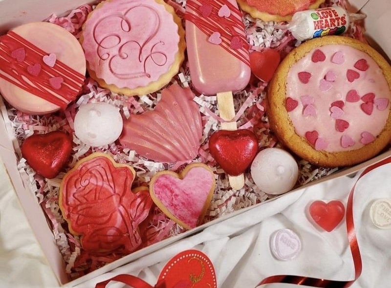 For a super sweet gift, why not order a treat box from a local business. The Train Line at Seaburn Metro have a number of options including a Valentine's treat box, pictured, priced £12.95, a giant love heart cookie, £10.95 and Valentine's cupcakes for £11.95. You'll need to pre-order as there's limited availability.