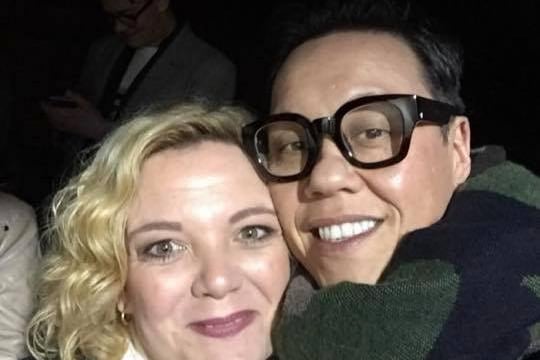 Samantha Gray got a selfie with the wardrobe legend, Gok Wan, after a Kettering show in 2017. She described the experience as "worth the wait."