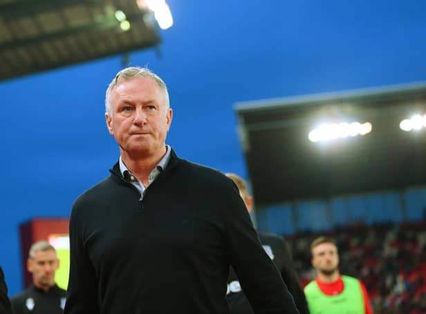 Stoke City manager Michael O'Neill. (Photo by Michael Regan/Getty Images).