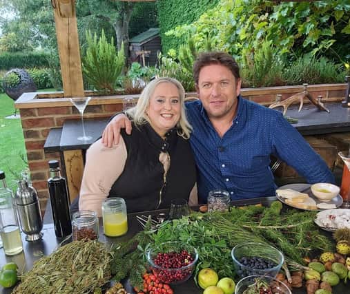 Alysia Vasey, AKA The Yorkshire Forager, is regularly seen on James Martin’s Saturday Show