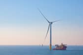 An offshore wind turbine. Photo: SSE Renewables.