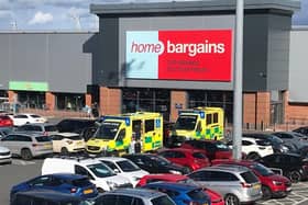 Two ambulance crews were dispatched to Home Bargains in Sunderland.