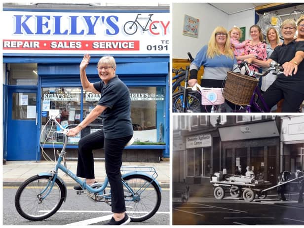 Dot Ratcliffe is retiring after 42 years of Kelly's Cycles on Chester Road