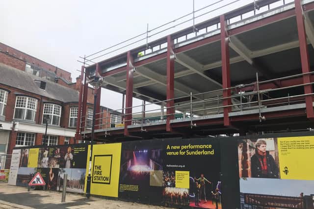 Sunderland's new Auditorium taking shape