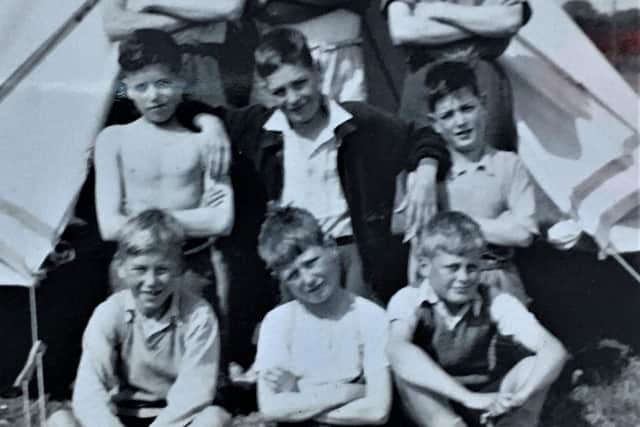 Enjoying the boys camp in 1939.