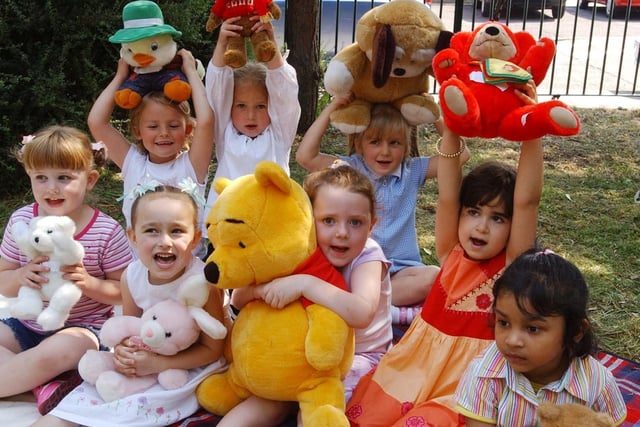 A Teddy Bear's picnic at Millfield Nursery in Bell Street in 2003.