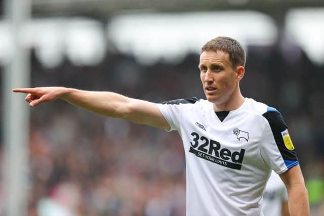 Sunderland have been credited with interest in Derby full-back Craig Forsyth. (Photo by James Gill/Getty Images)