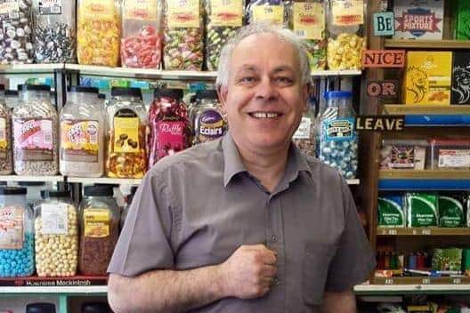 Carl Sacco, owner of Sacco's Sweets