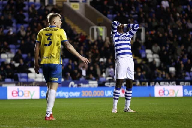 Reading striker Lucas Joao is an injury doubt for their match against Sunderland. (Photo by Ryan Pierse/Getty Images)
