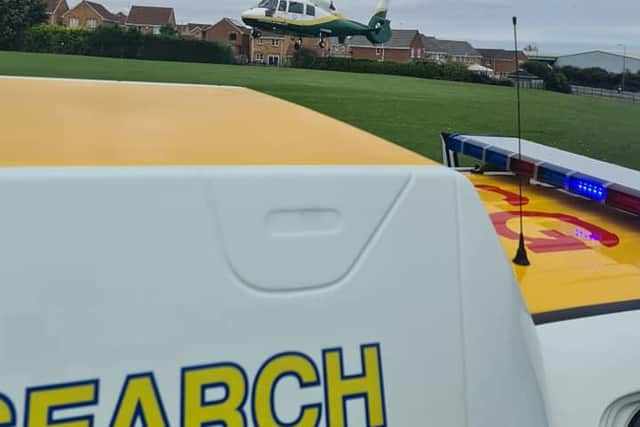 Sunderland Coastguard Team were called to a report of a diver suffered from suspected decompression sickness.