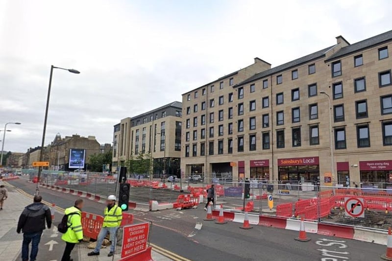 The same stretch today has been brightened up and is now occupied by apartments and student accommodation.