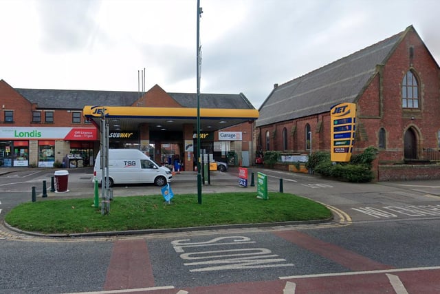 Unleaded petrol at BP, Bedlington (picture shows when it was a Jet filling station), cost £1.59.9 per litre and diesel £1.69.9 per litre on Thursday, March 10.