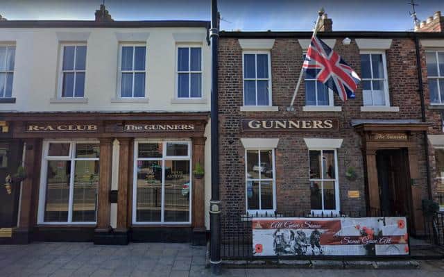 Daniel Bates has been ordered by a court to stay away from the Royal Artillery Club in Sunderland after helping himself to pints from behind the bar.