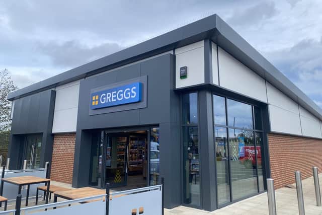 Greggs opened this month