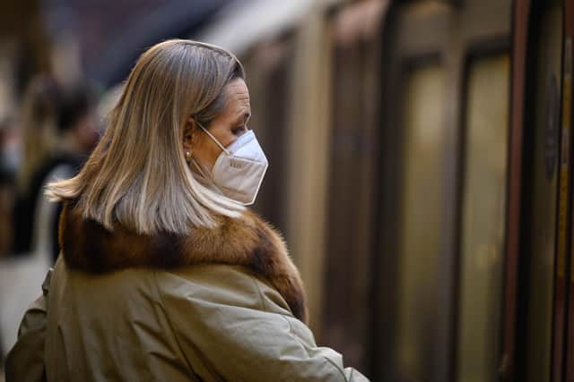 Up to 95% of Tyne and Wear Metro passengers wore face masks on the day they became mandatory again.