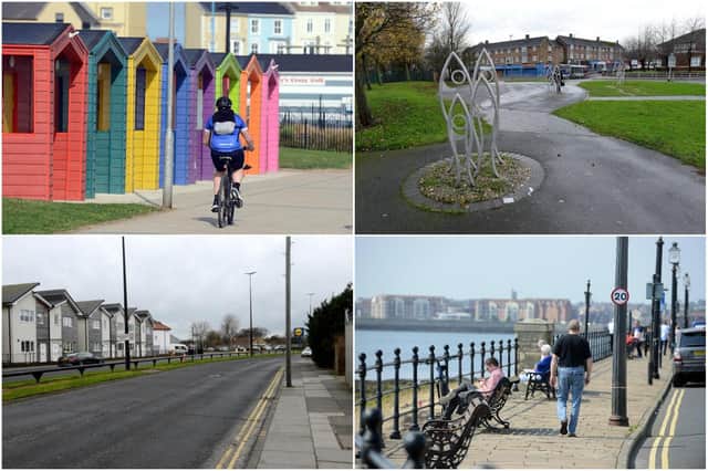 Most parts of Hartlepool are seeing falling rates of positive Covid cases.