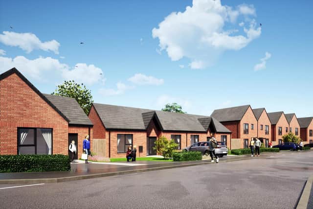Gentoo are looking to build 269 affordable homes over eight sites .
