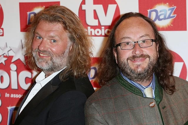 Si King, left, has to be a shoe-in for the Strictly dancefloor. He's pictured here with Hairy Bikers partner Dave Myers, who took part in the show and danced with Karen Hauer in 2013.