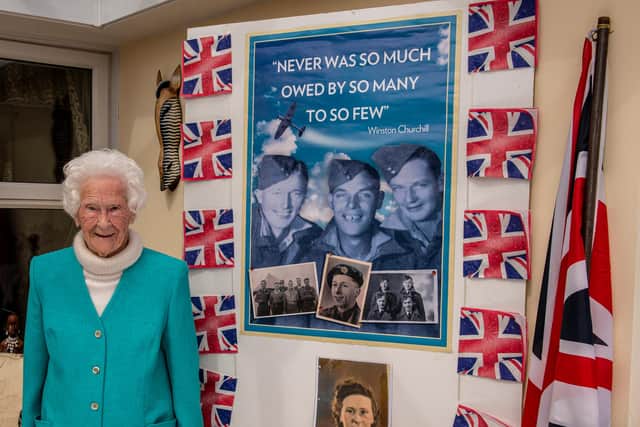Molly was a Leading Aircraft Woman in the Women’s Royal Air Force. Photo credit: Ernesto Rogata/Alamy Live News.