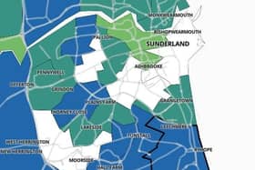 Here are the 10 Sunderland areas with the highest Covid cases