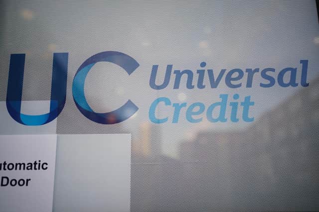 Record numbers on Universal Credit.