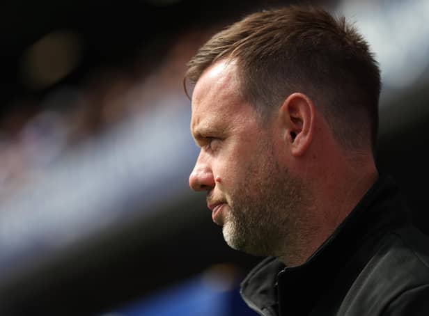 LONDON, ENGLAND - JULY 23: Michael Beale, Manager of Queens Park Rangers looks on during the Pre-Season Friendly Match between Queens Park Rangers and Crystal Palace at Loftus Road on July 23, 2022 in London, England. (Photo by Christopher Lee/Getty Images)