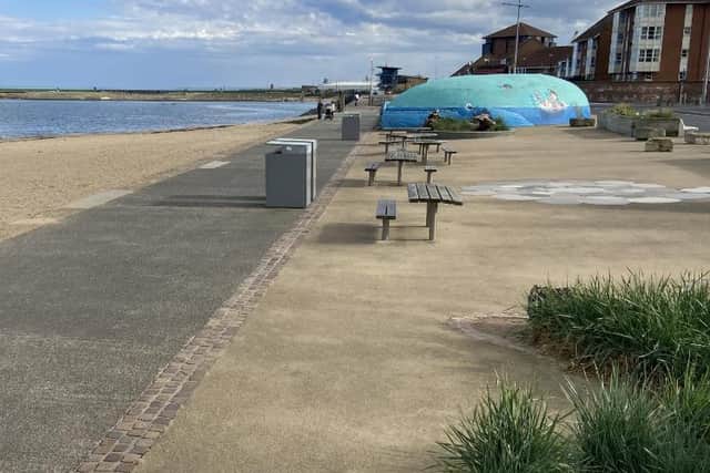 The incident happened close to Sunderland Yacht Club in Roker.