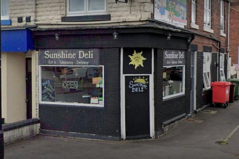 This vegan deli on Penistone Road offers takeaways and deliveries within a 30-mile radius via Citygrab. It will also deliver products countrywide. (https://www.sunshinedelisheffield.co.uk)
