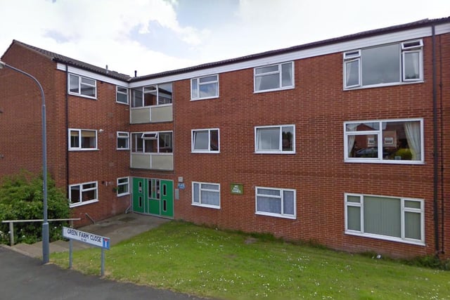 A two bedroom flat in this block sold for £66,000 in August 2020.
