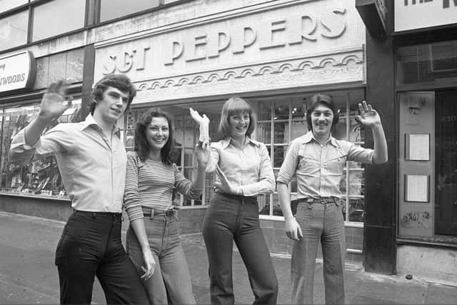 St Peppers boutique in Maritime Place. It was a favourite in the 60s and into the 1970s.