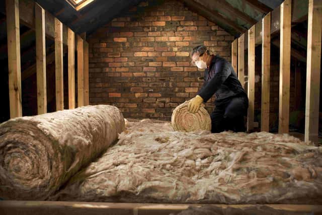 Insulation is one way of saving money on bills and tackling climate change.