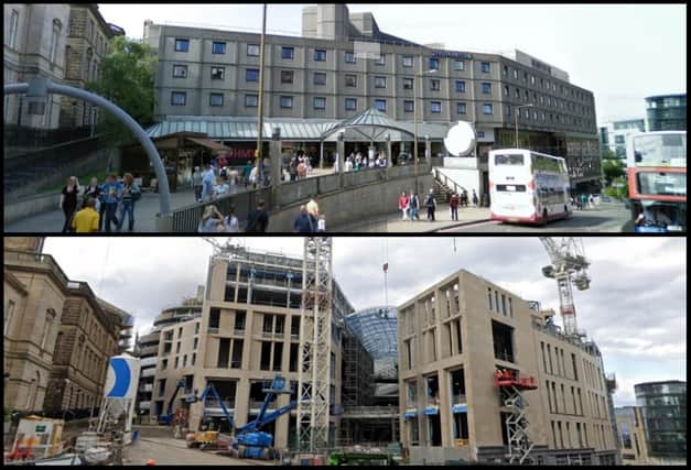 These Google Street View images show the massive changes that have taken place in Edinburgh over the past decade.
