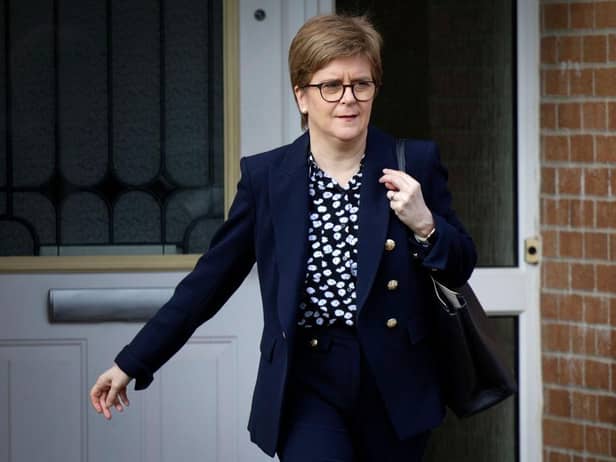 Nicola Sturgeon was released without charge