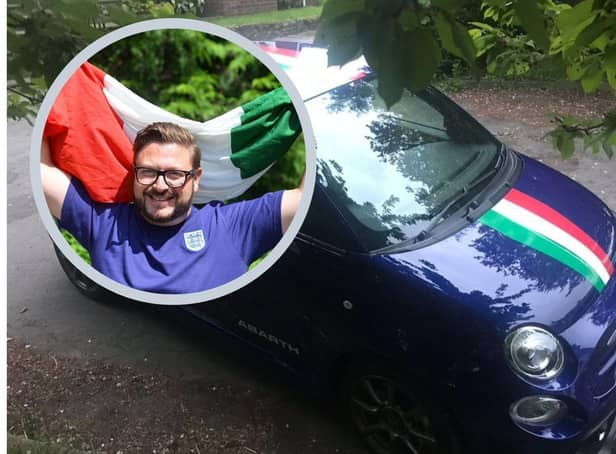 Sergio is appealing for help to get his car back.