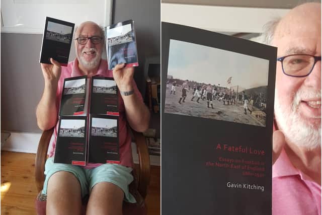 Gavin Kitching and his new book.
