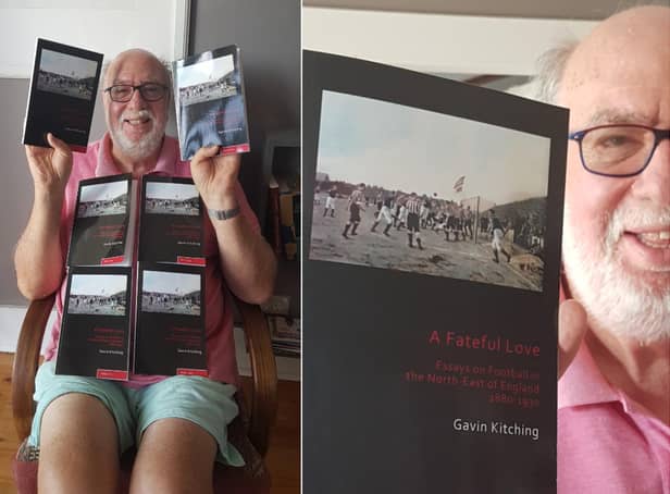Gavin Kitching and his new book.